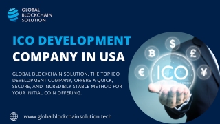 ICO Development  Company In USA - Global Blockchain Solution