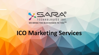 ICO Marketing Services
