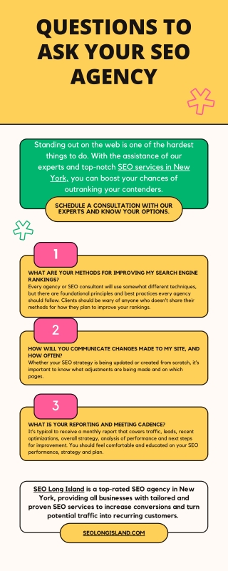 QUESTIONS TO ASK YOUR SEO AGENCY