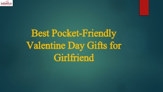 Best Pocket-Friendly Valentine Day Gifts for Girlfriend