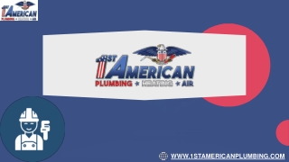 Plumbing Services in Salt Lake | 1st American Plumbing, Heating & Air