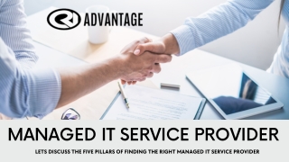 Managed IT Services – CRI Advantage