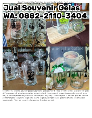 O88ᒿ~ᒿ11O~ЗᏎOᏎ (WA) Box Gelas Souvenir Souvenir Pernikahan Gelas Harga