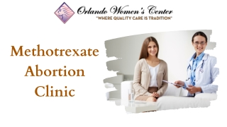 Methotrexate Abortion Clinic | womenscenter