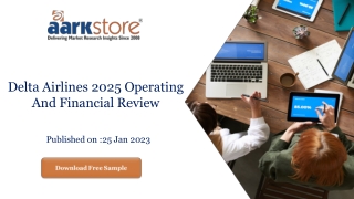 Delta Airlines 2025 Operating And Financial Review