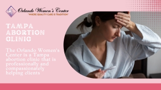 Abortion Clinic Tampa