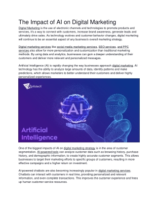 The Impact of AI on Digital Marketing-pdf