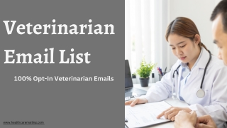 Veterinarian Email List