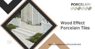 What are the critical advantages of wood-effect outdoor tiles over natural