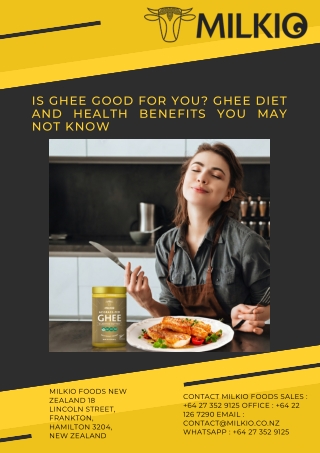 is ghee good for you