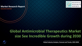 Antimicrobial Therapeutics Market size See Incredible Growth during 2030