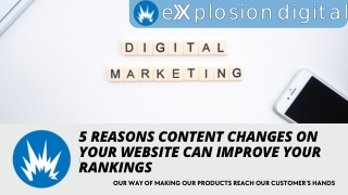 5 Reasons Content Changes on Your Website Can Improve Your Rankings