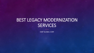 Legacy Modernization Services In The USA | Top Kofax Developers