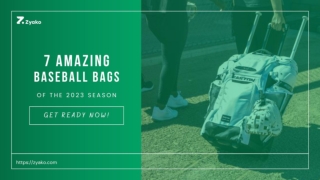 7 Awesome Baseball Bags Of The Season (2023 Edition)
