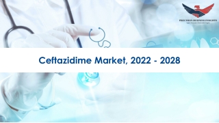 Ceftazidime Market Key Players Forecast to 2028