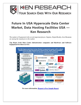 USA Hyperscale Data Center End Users Industry - Ken Research