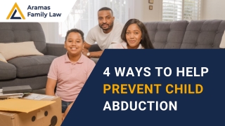 4 ways to help prevent child abduction