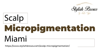 Scalp Micropigmentation Miami
