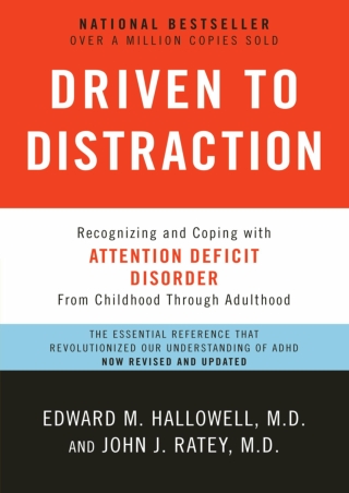 [PDF] DOWNLOAD Driven to Distraction (Revised): Recognizing and Coping with