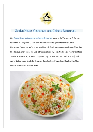 Up to 10% offer Golden House Vietnamese Springfield - Order Now