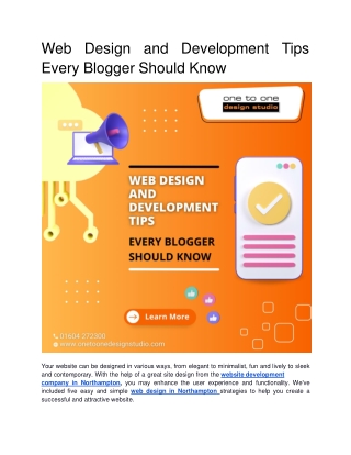 Web Design and Development Tips Every Blogger Should Know.docx