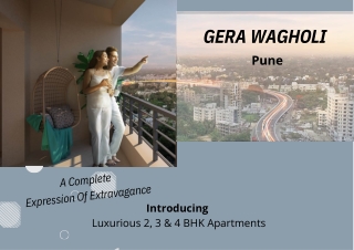 Gera Wagholi Pune Brochure