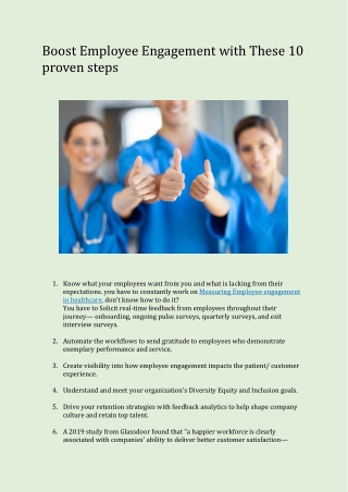 Employee Engagement Solution | Quality Reviews®