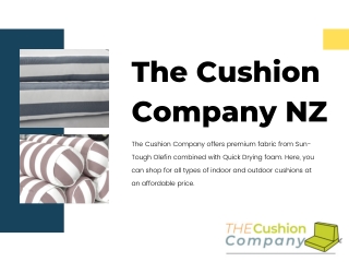 Waterproof Sun Lounger Cushions - The Cushion Company NZ