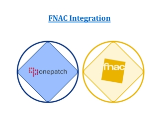 FNAC Integration Solution | FNAC Inventory and Order Management | OnePatch