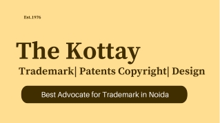 Best advocate for trademark in Noida | The Kottay.pdf