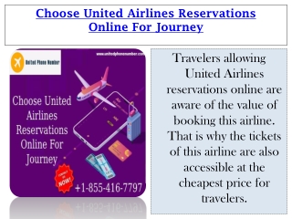 Reserve Cheap Flight Ticket in United Airline