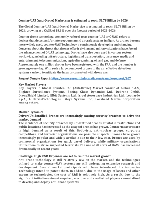 Counter-UAS (Anti-Drone) Market size is estimated to reach $2.78 Billion by 2026
