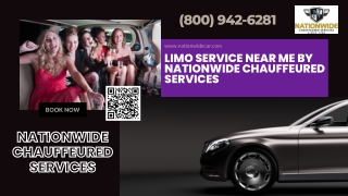 Limo Service Near Me by Nationwide Chauffeured Services