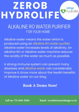 The Best Alkaline Ro Water Purifier For Home