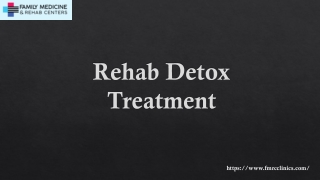 Rehab Detox Treatment