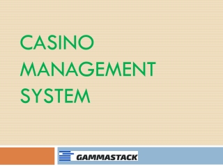Casino Management System