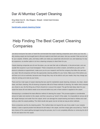 Dar Al Mumtaz Carpet Cleaning (1)