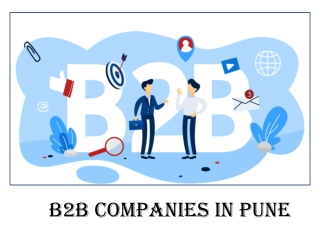 B2B Companies in Pune