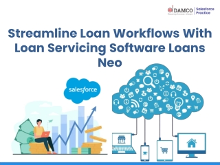 Streamline Loan Workflows With Loan Servicing Software LoansNeo