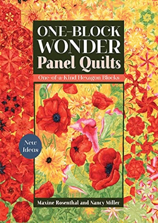 $PDF$/READ/DOWNLOAD One-Block Wonder Panel Quilts: New Ideas One-of-a-Kind Hexag