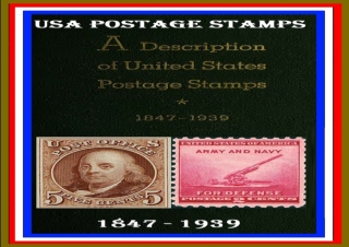 (PDF BOOK) UNITED STATES POSTAGE STAMPS: 1847 to 1939 free