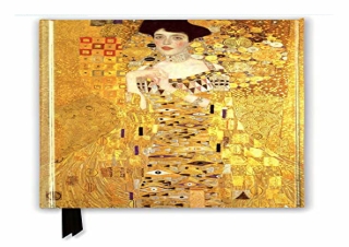 (PDF BOOK) Gustav Klimt: Adele Bloch Bauer (Foiled Journal) (Flame Tree Notebook