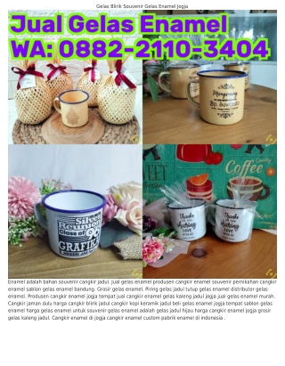 Ö88ᒿ.ᒿIIÖ.З4Ö4 (WA) Pabrik Enamel Jual Cangkir Seng Jadul