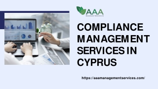 Compliance Management Services in Cyprus