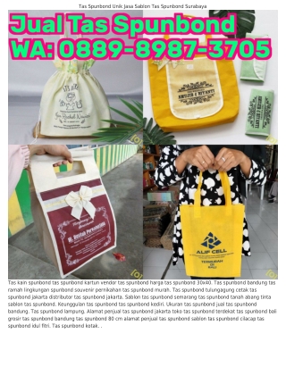 Ô889-898ᜪ-3ᜪÔ5 (WA) Ukuran Tas Spunbond Mesin Jahit Press Tas Spunbond