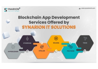 Uplift Your Business with Blockchain Development Services
