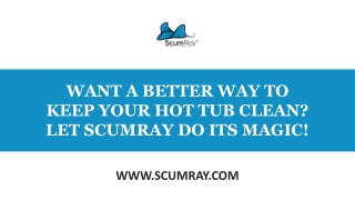Why You Should Clean Your Hot Tub