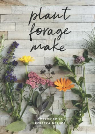 PDF/READ Plant Forage Make vol. 1