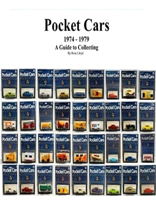 (PDF/DOWNLOAD) Pocket Cars 1974 – 1979: A Guide to Collecting