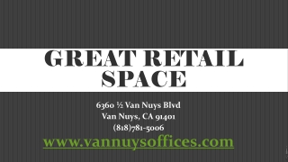 van nuys offices & retail spaces.